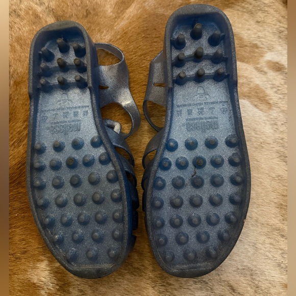 Melissa Possession Jellies in glitter blue - Picture 2 of 2